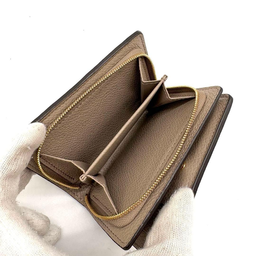 【未使用級 IC搭載】ルイヴィトン アンプラント バイカラー クレア 二つ折り