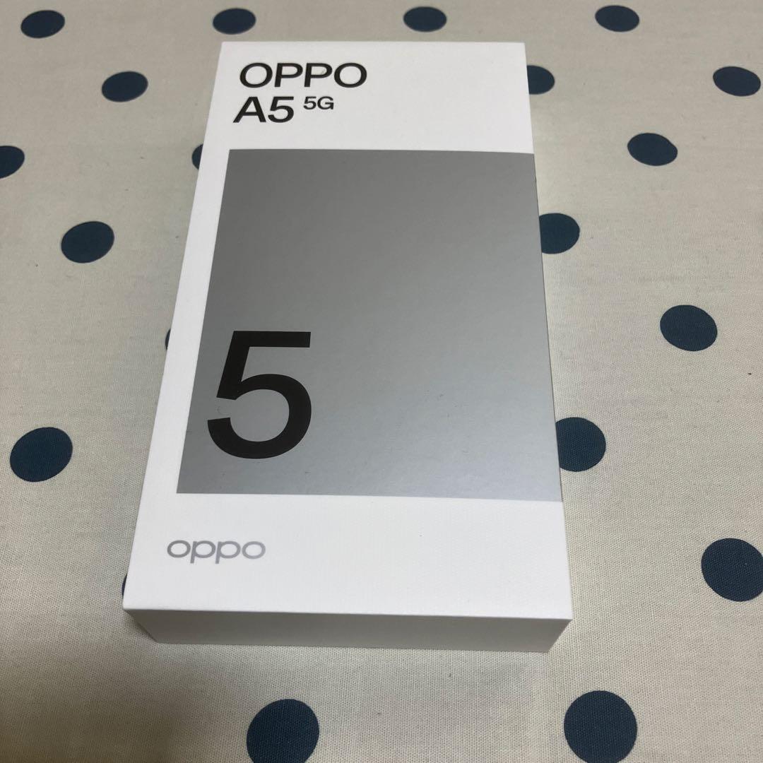 Oppo A5 5G グリーン 未使用に近い商品