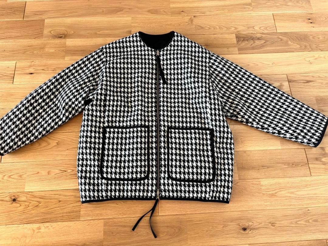 kanakana　ADAM ET ROPE' リバーシブルツイードブルゾン