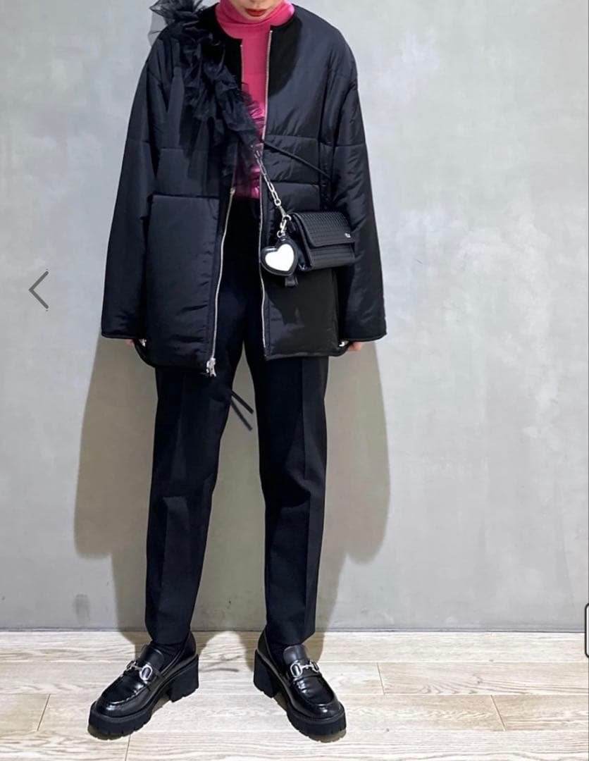 kanakana　ADAM ET ROPE' リバーシブルツイードブルゾン