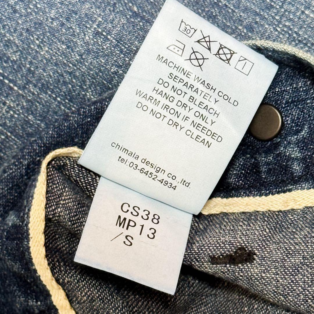 新品 チマラ 24AW デニム デック トラウザー インディゴ 30 完売品