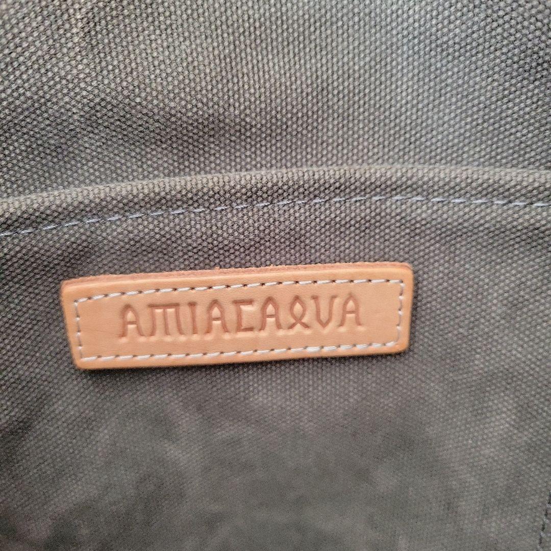 AMIACALVA　6ポケットキャンバストート