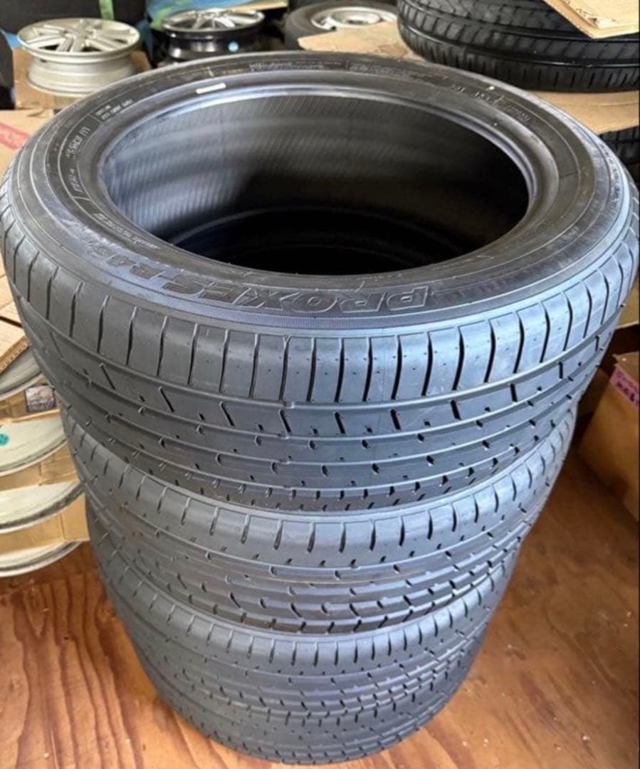 80ハリアー純正TOYO PROXES R46A タイヤ 19インチ N