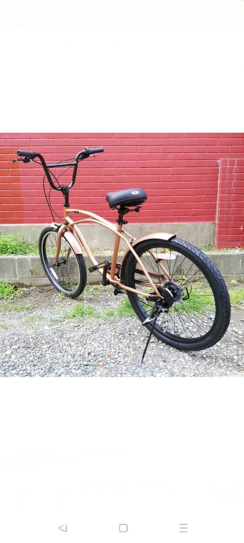 希少カラー　ビーチクルーザー　 24インチ　ブロンズカラー