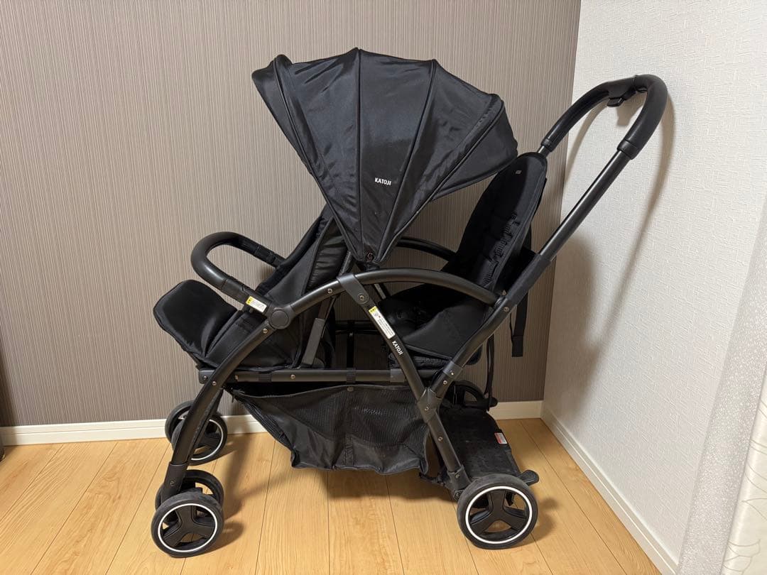 *良品*KATOJI カトージ　2シーター　2人乗りベビーカー