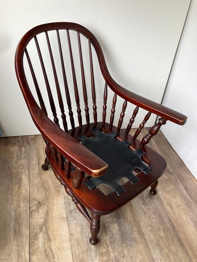 柏木工　飛騨路の家具　アームチェア　1人掛け　ソファ　応接　ヴィンテージ　②