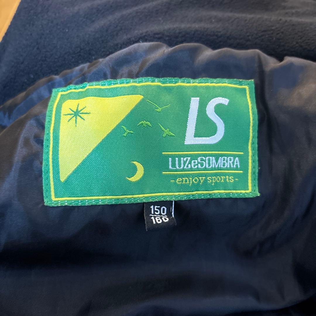 LUZeSOMBRA ブラックベンチコート 150-160