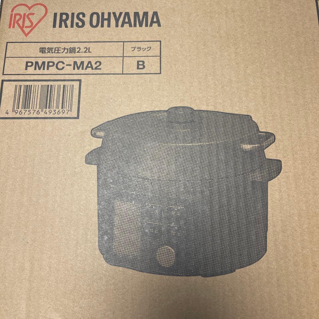 アイリスオーヤマ 電気圧力鍋 圧力鍋 2.2L 1~2人用