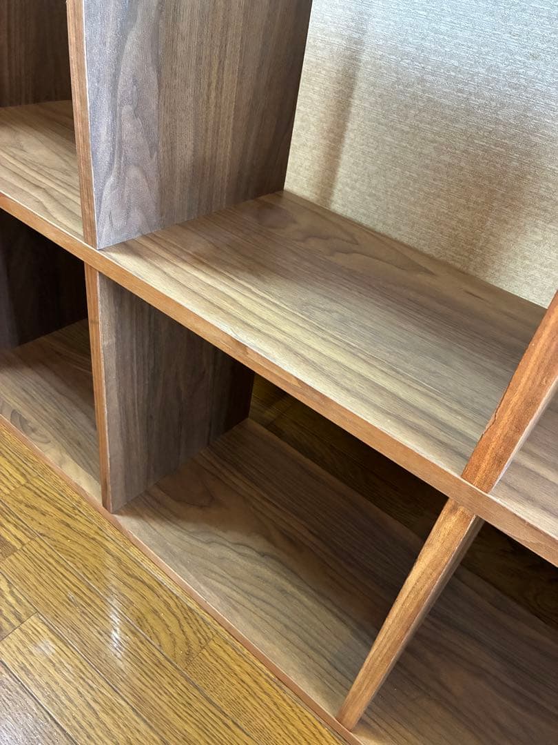 ■送料込■無印良品 スタッキングシェルフ 5×2 木製家具 棚 ラック収納