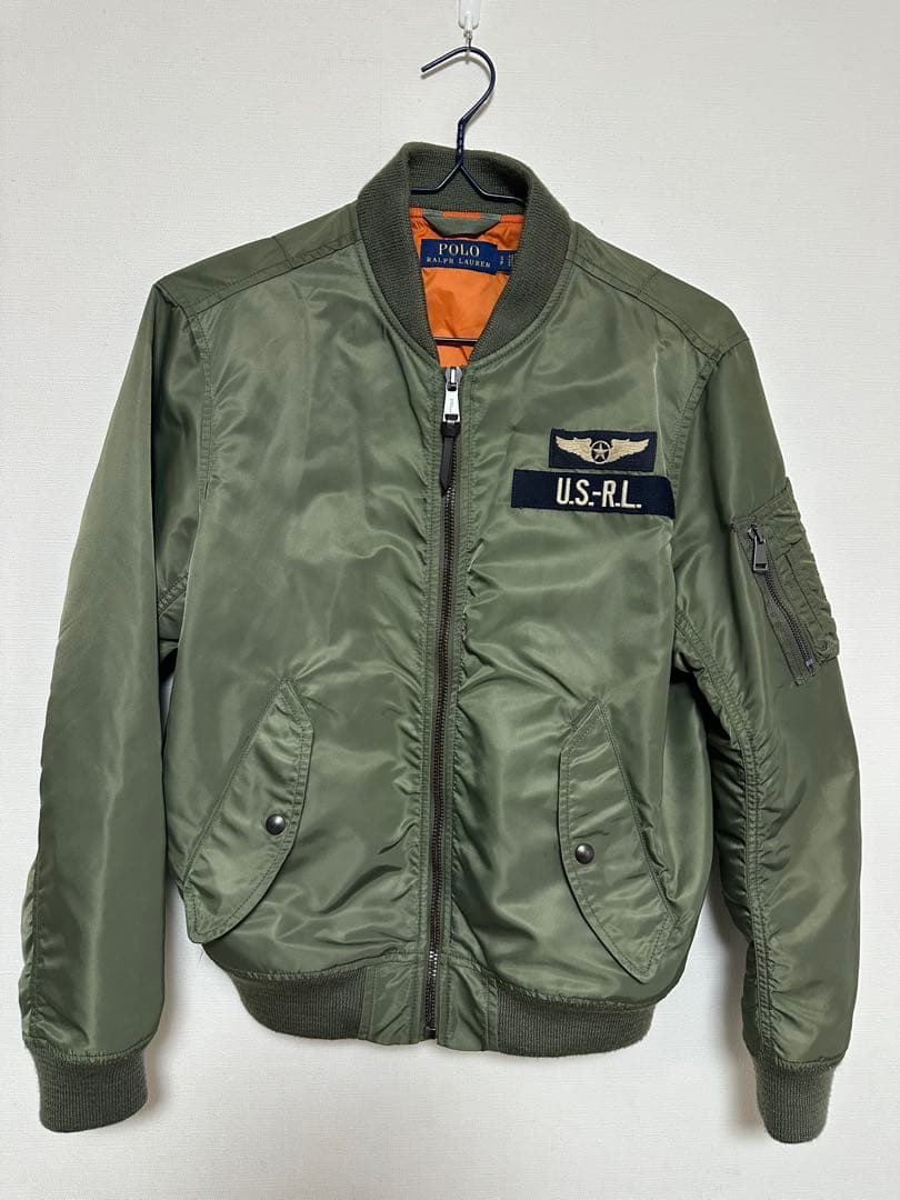 ラルフローレン MA-1 BOMBER LINED JACKET