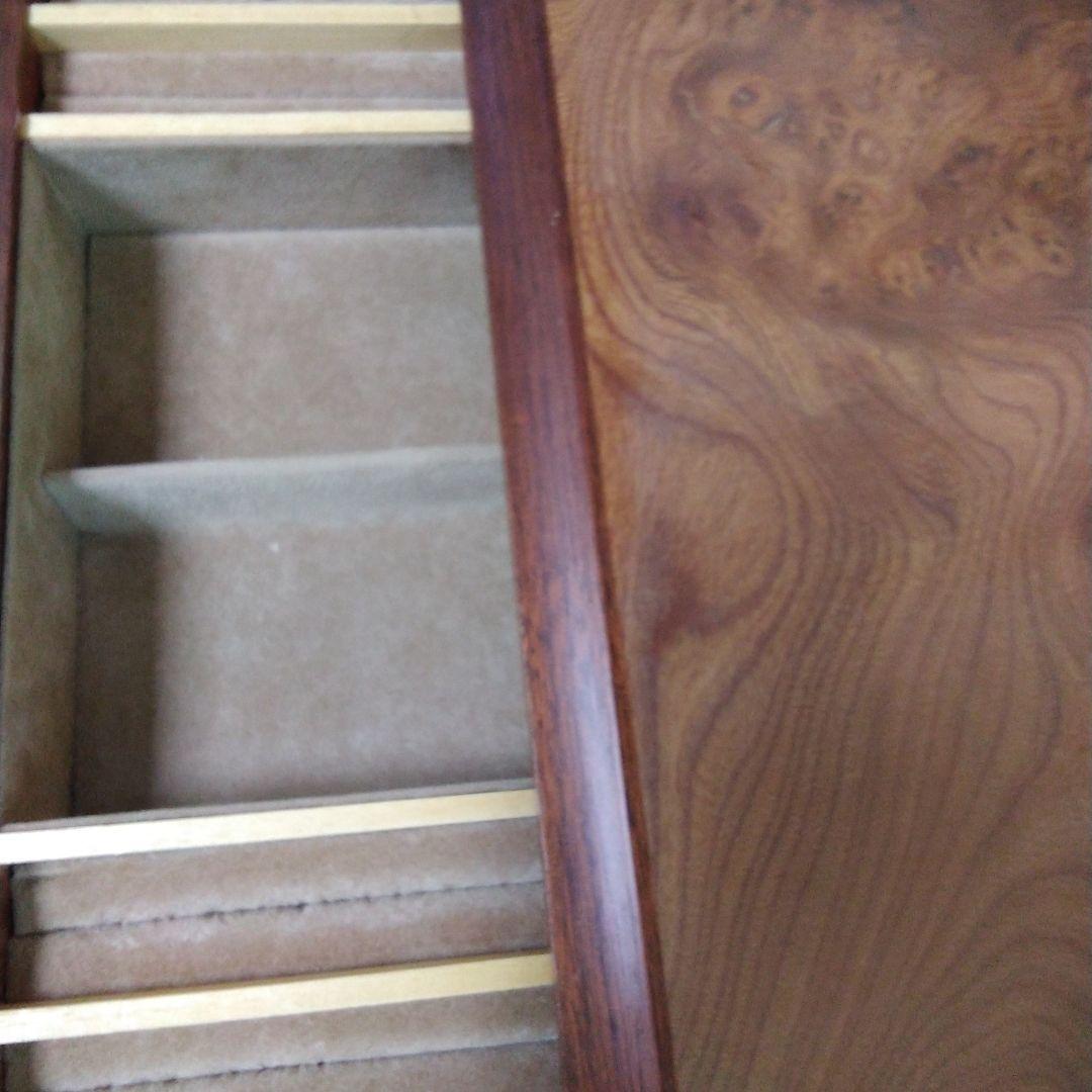 オーダー宝石　ジュエリーボックス　かりん　木箱 期間限定お値下げ