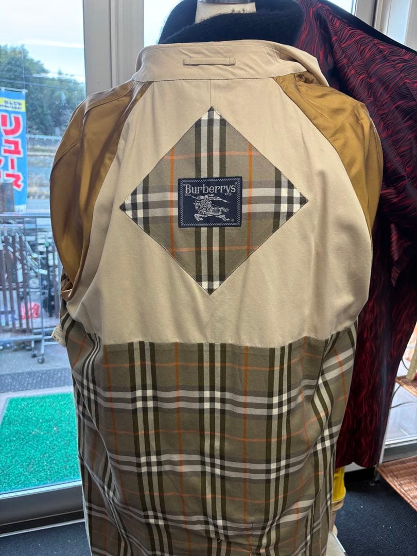 【BURBERRY】バーバリー【ヴィンテージ】ステンカラーコート