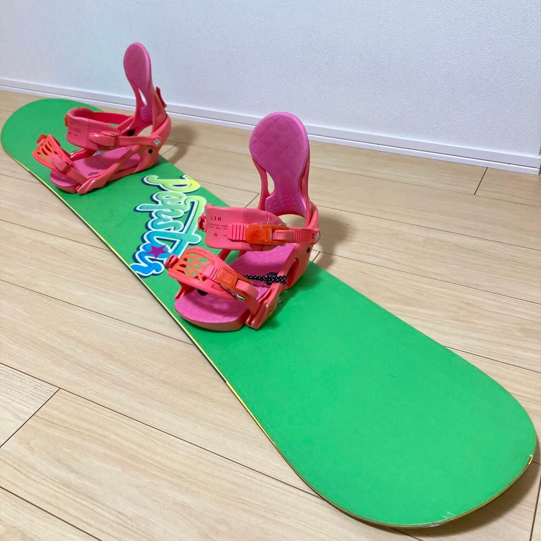 SALOMON スノーボードセット150cm ビンディング付 初中級 2点セット