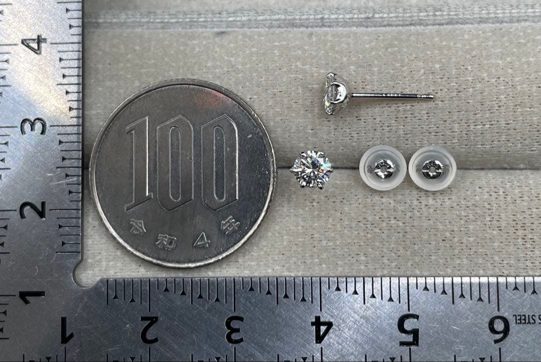 専用JA168★高級 ダイヤモンド0.55ct プラチナ ピアス