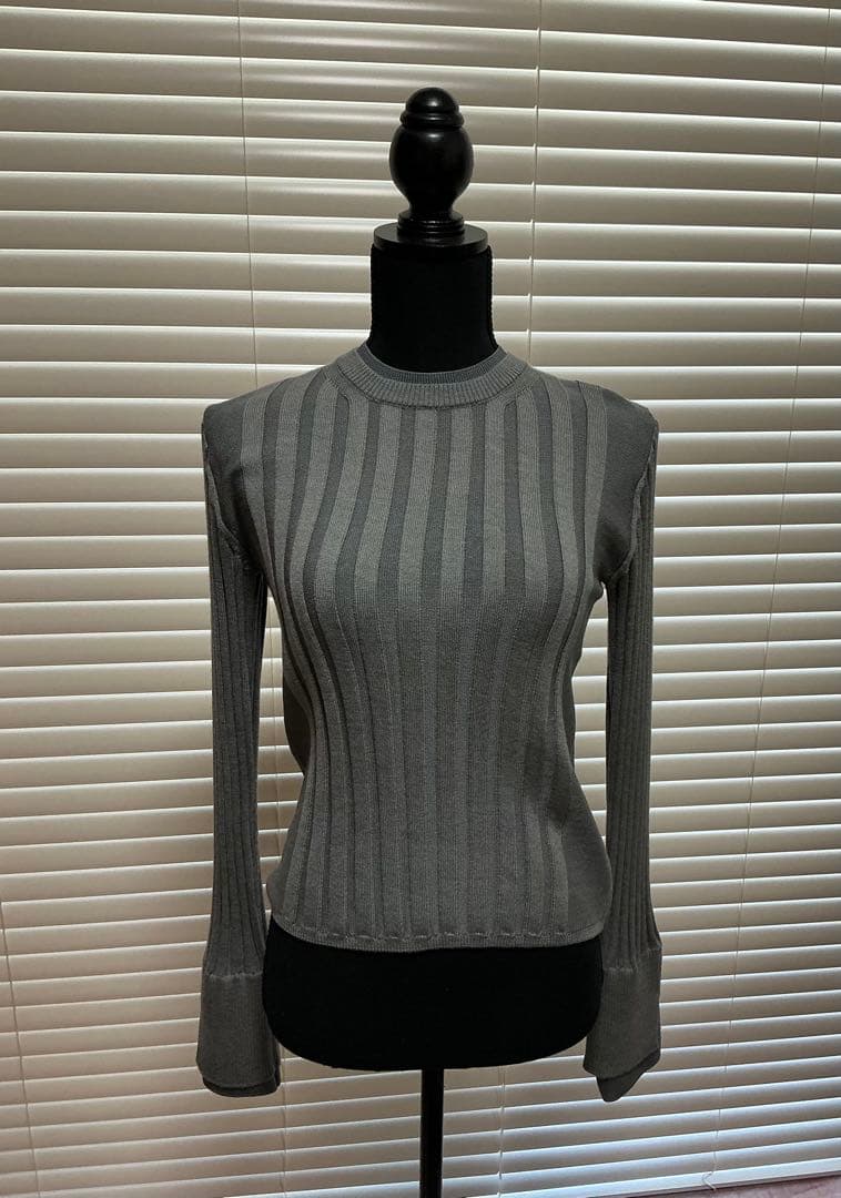 UNITED TOKYO リップルレイヤーニット