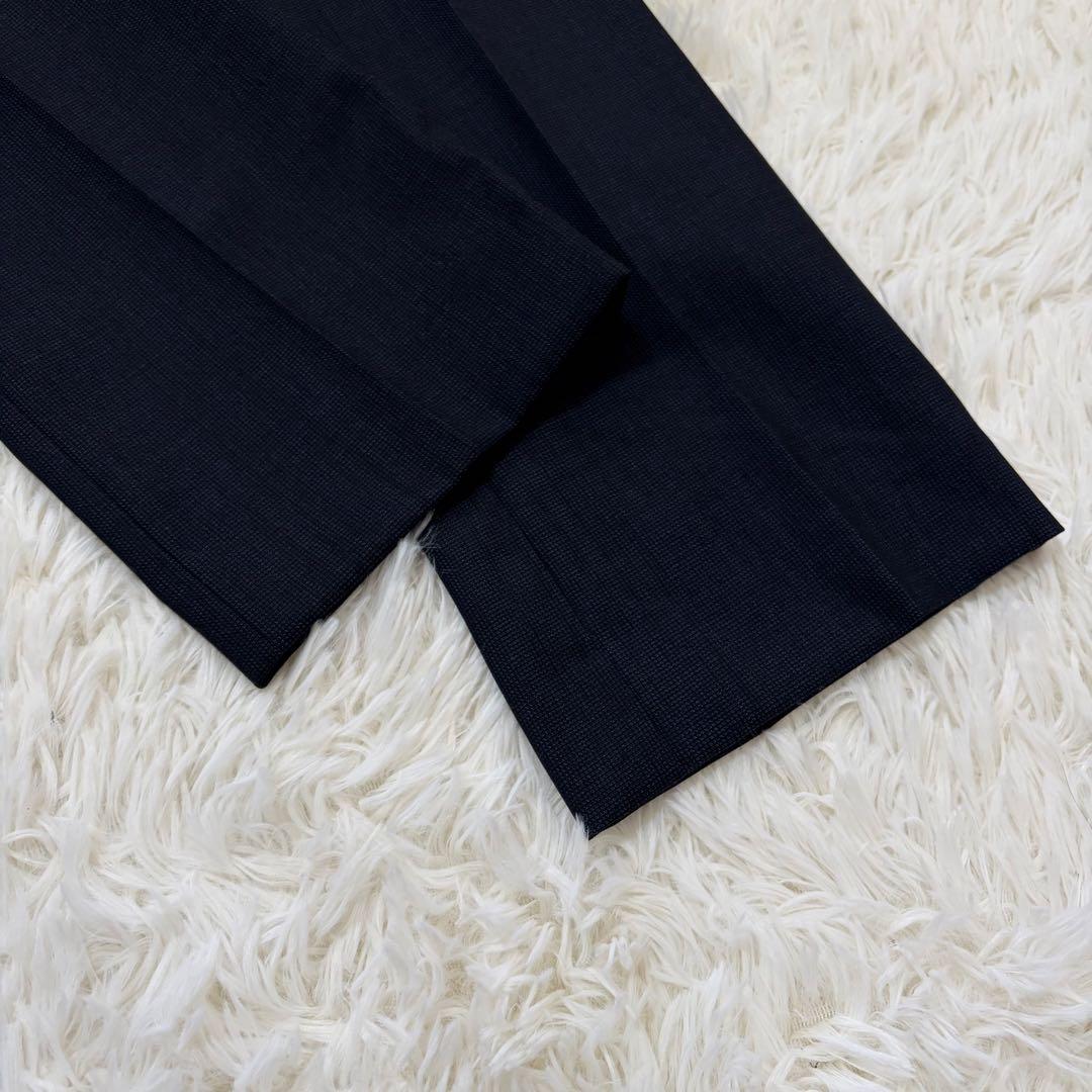 【極美品】スーツセレクト 洗えるデニム調 3点セットアップ パンツ スカート