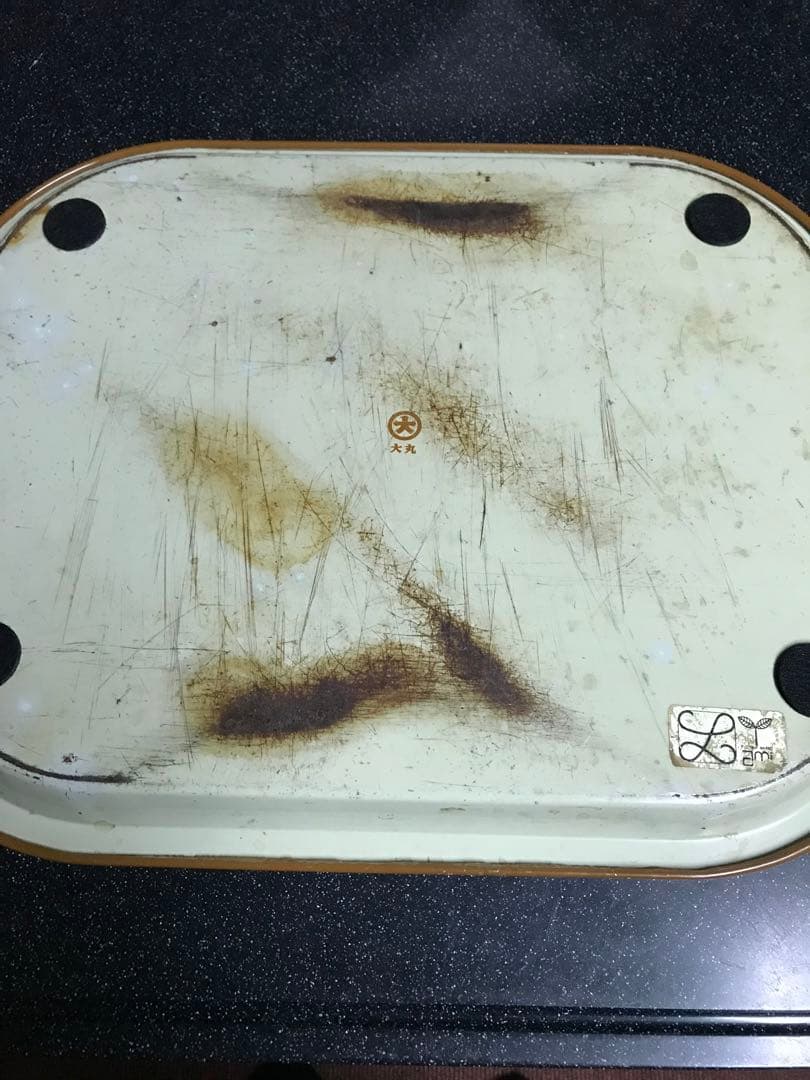 昭和レトロなお盆　トレイ