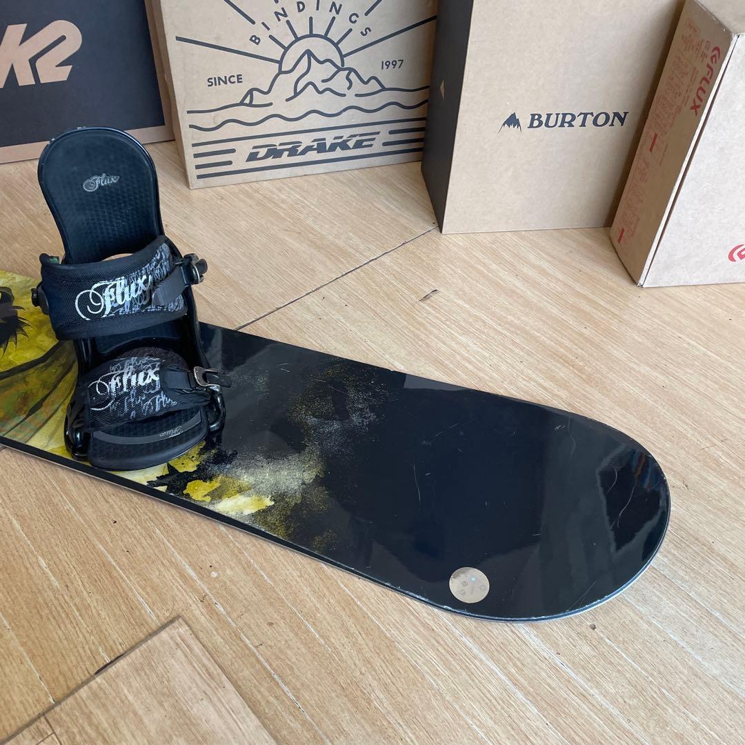 BURTON　バートン最高峰スノーボードセット　最上位ウッドコアドラゴンフライ