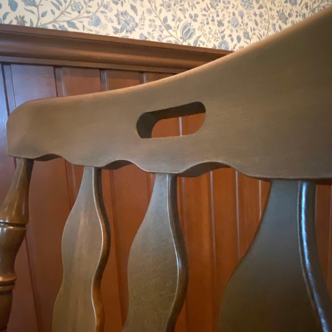 ウィンザーチェア　美品　天然木　ダイニングチェア　椅子