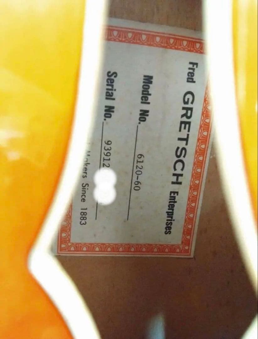 トシ　6120-60/初期物/ブライアンセッツァー/グレッチ