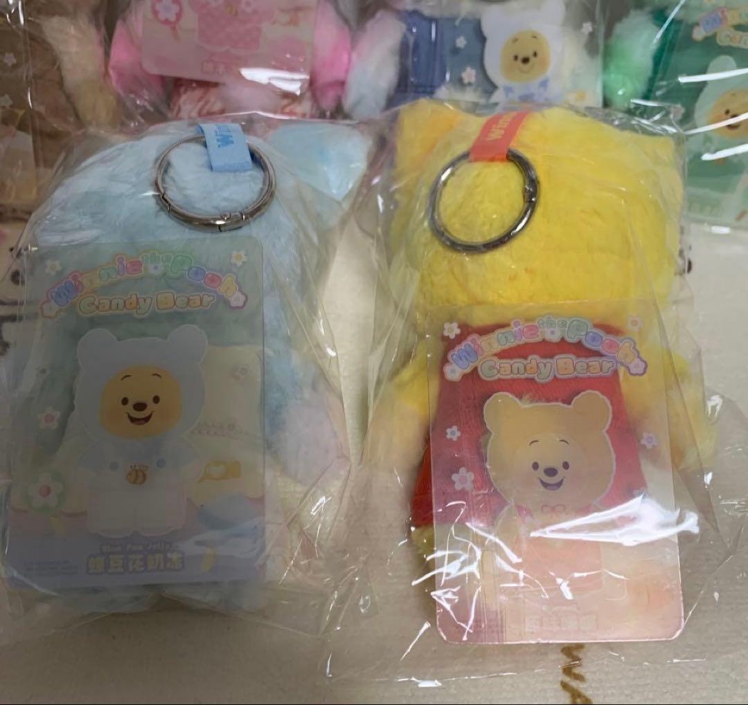トップトイ くまのプーさん 6点　キャンディーベアシリーズ