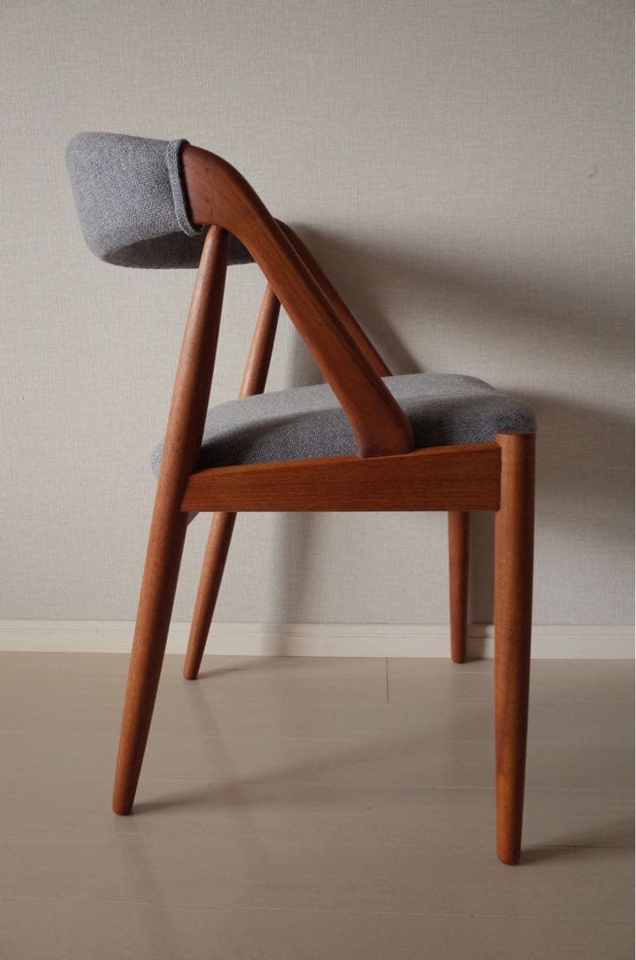 1960年代デンマークNV31カイクリスチャンセン北欧チーク無垢ダイニングチェア