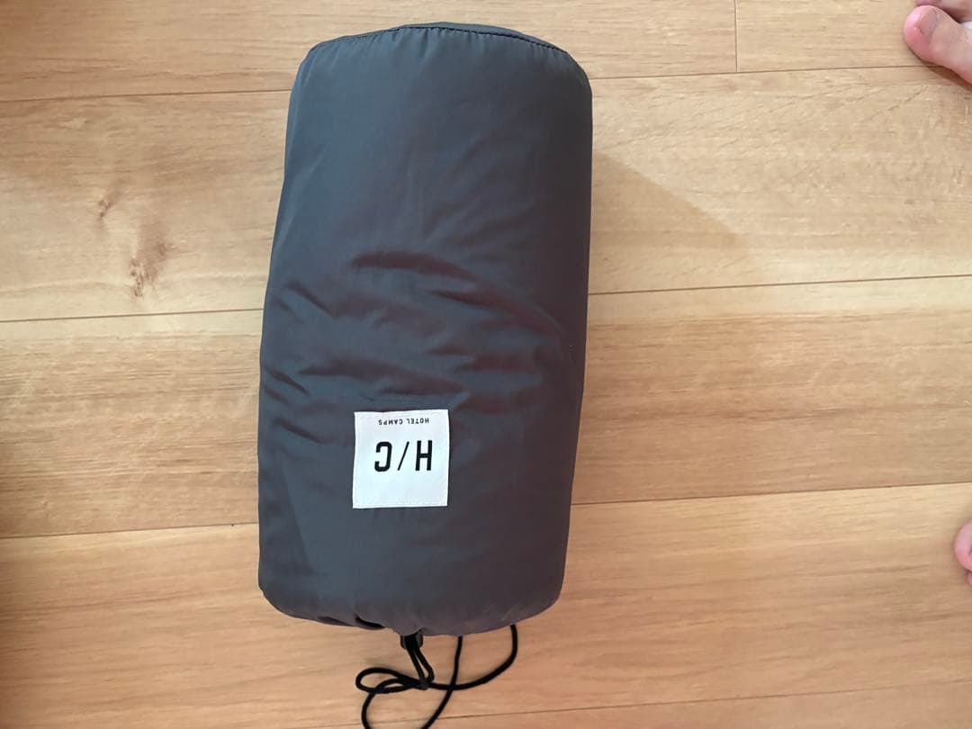 【未使用】HOTEL CAMPS (ホテルキャンプス) コットカバー ブラック