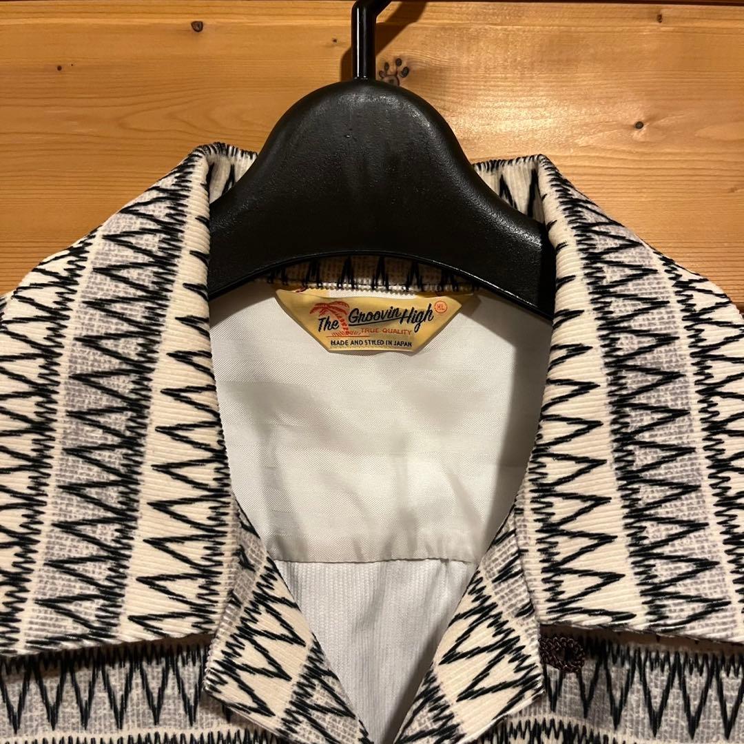 トップス TheGroovinHigh 1950s Corduroy L/S Shirt