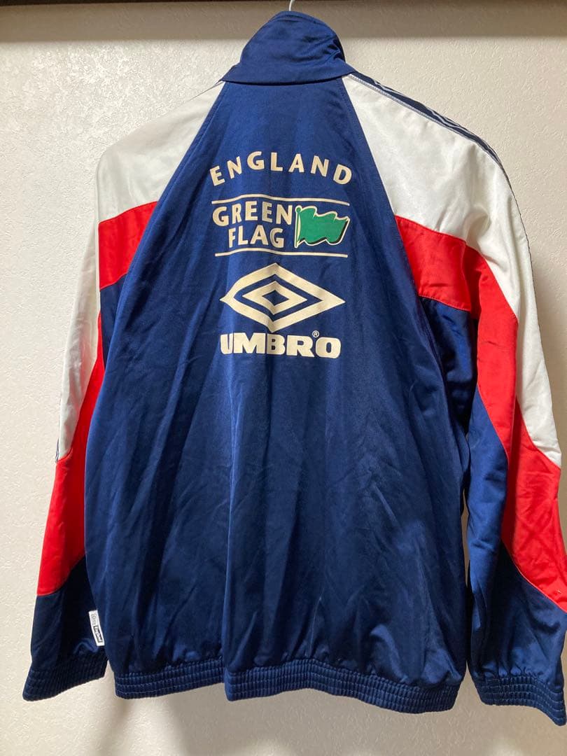 Umbro 1990年代イングランド代表フルスポンサートラックジャケットアンブロ