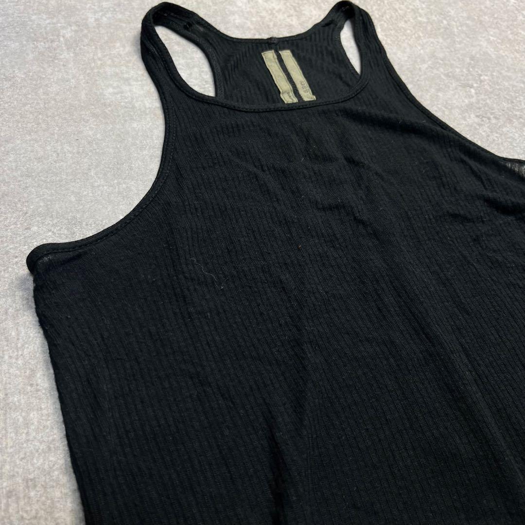 Rick Owens archive 06ssリブニットタンクトップ ブラック