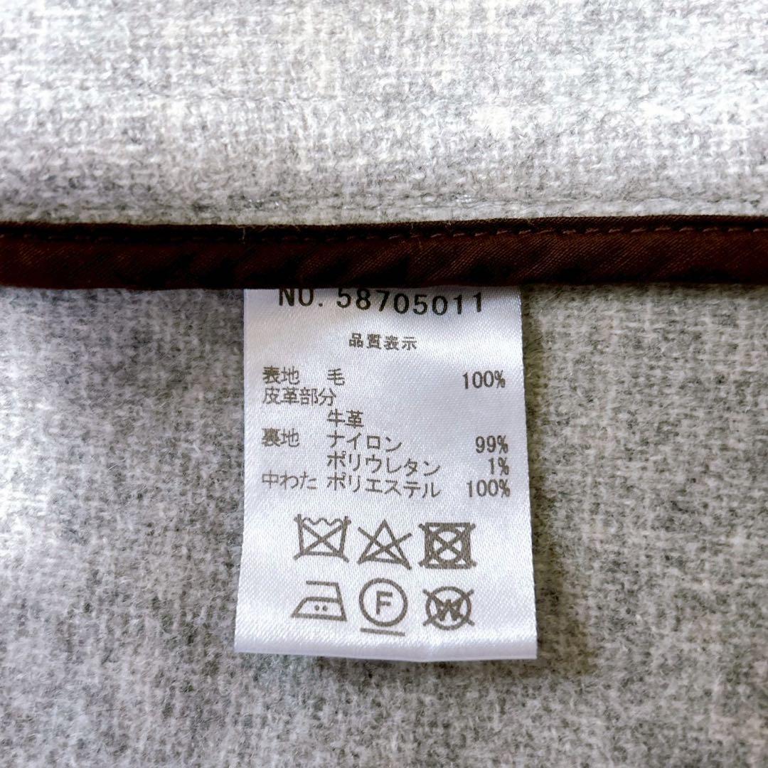 未使用級 現行品 定価18万円 オールドイングランドチェック ダッフルコート