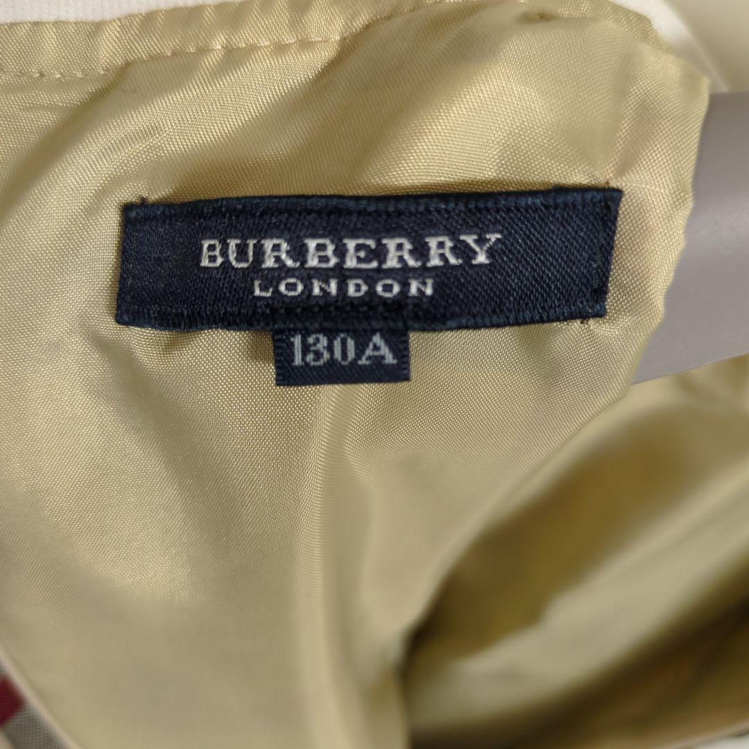 BURBERRY チェック柄ワンピース 130A