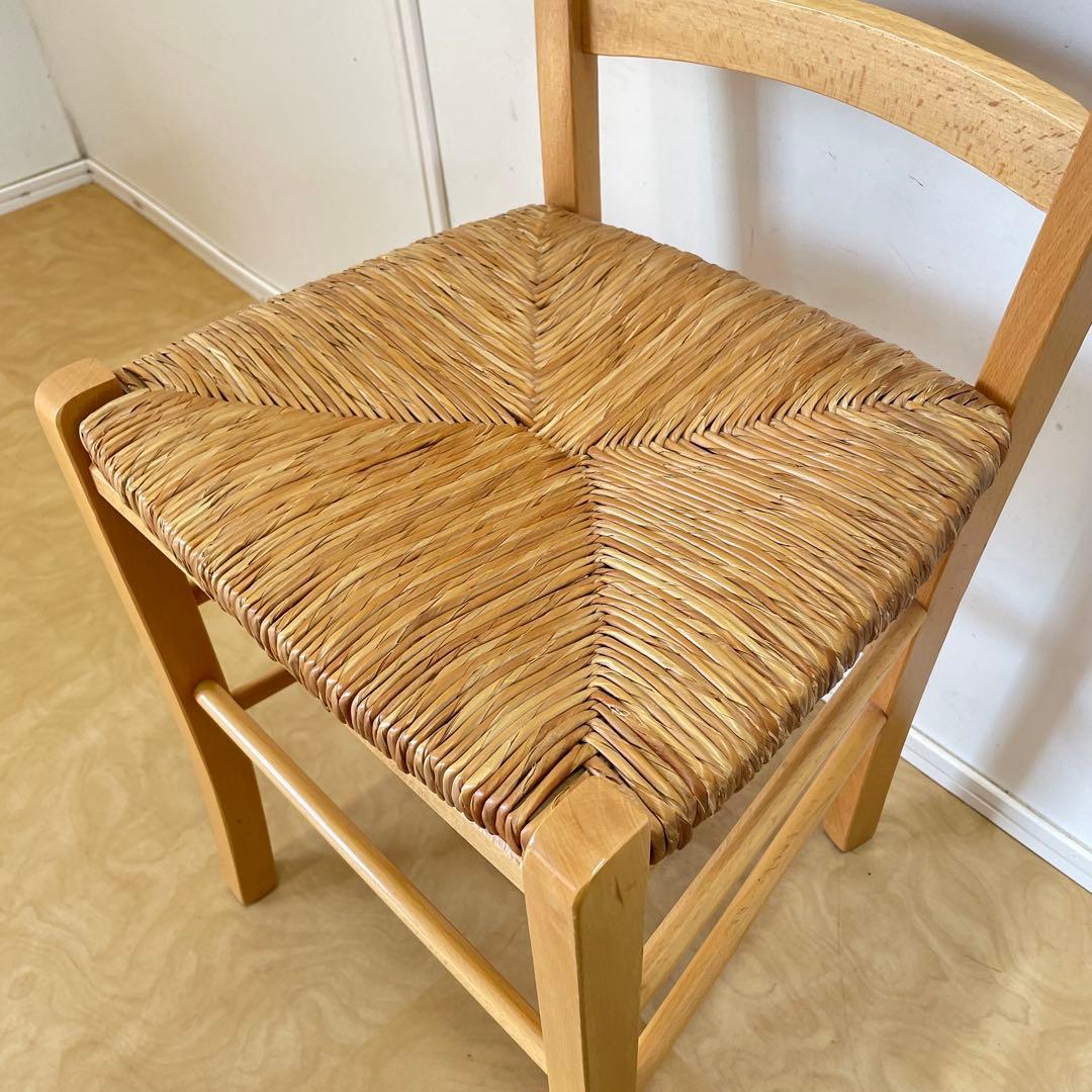 miyabi ラッシ編みチェア 椅子 イス ダイニングチェア ナチュラル