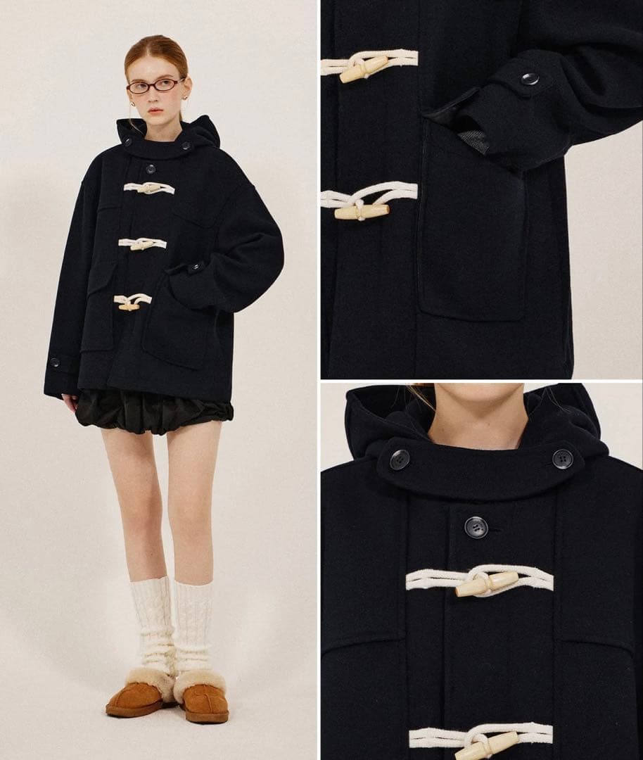 musinsa ダッフルコートkiimuir typeservice crank