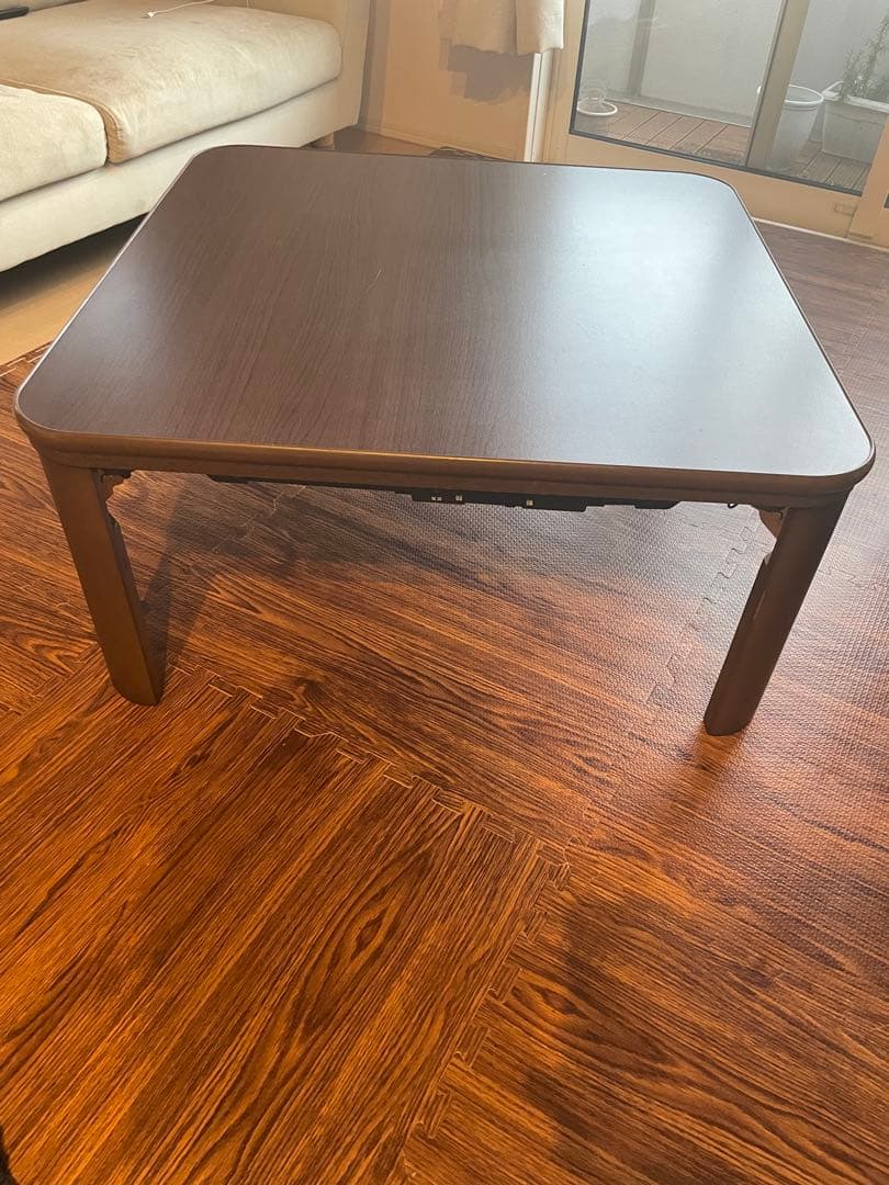 フラットヒーター 折れ脚こたつ