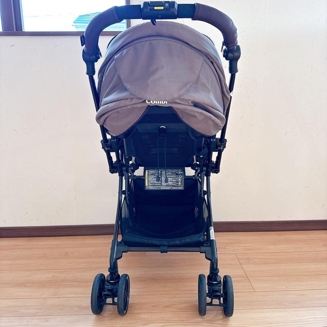 コンビ スゴカルα 4キャスコンパクト エッグショック シンプライト グレージュ