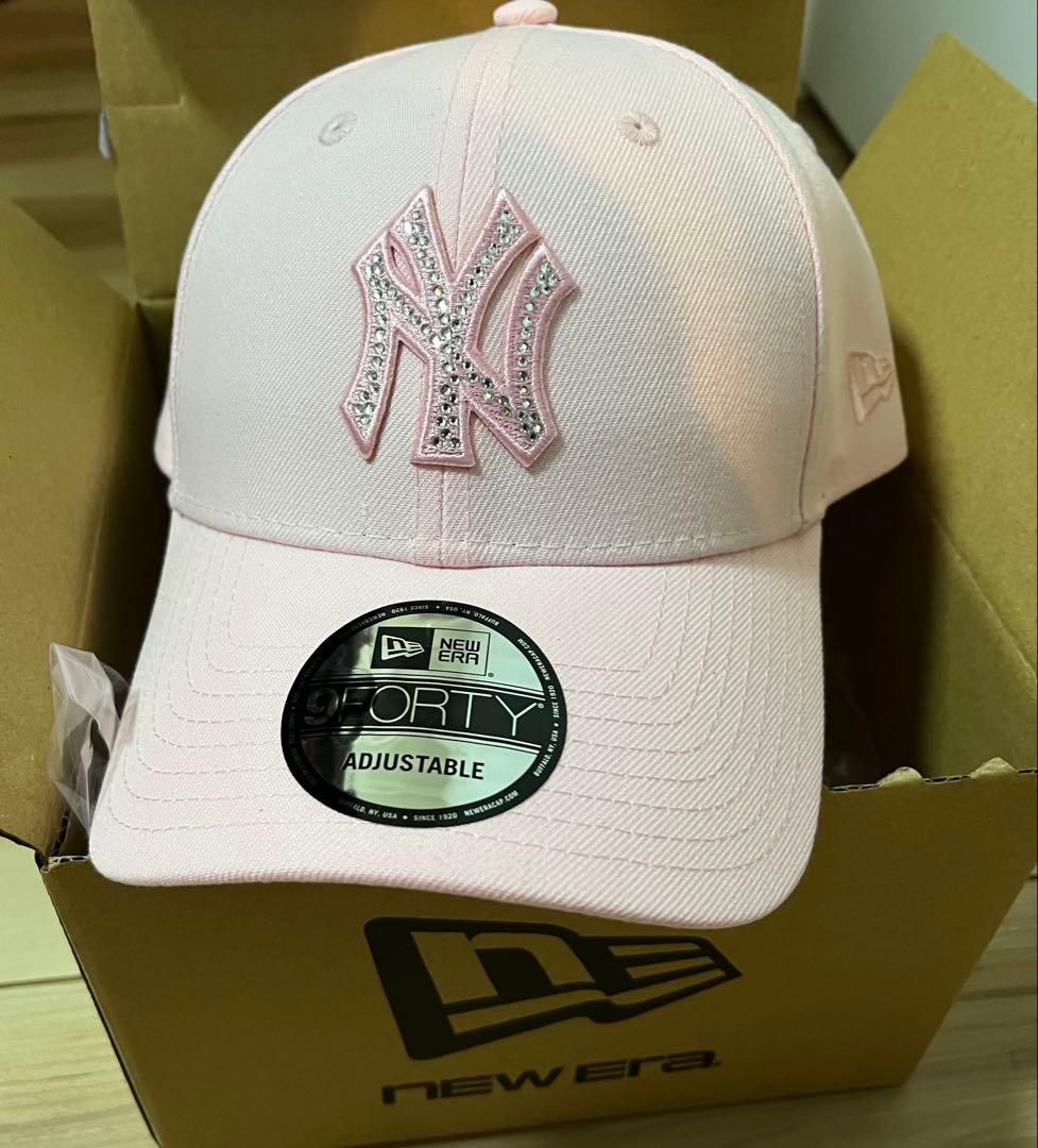 9FORTY Rhinestone ラインストーン ピンク