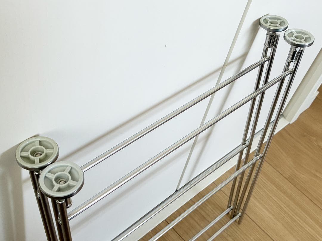 無印良品 ステンレスユニットシェルフ 追加用帆立 ミニ 高さ46cm