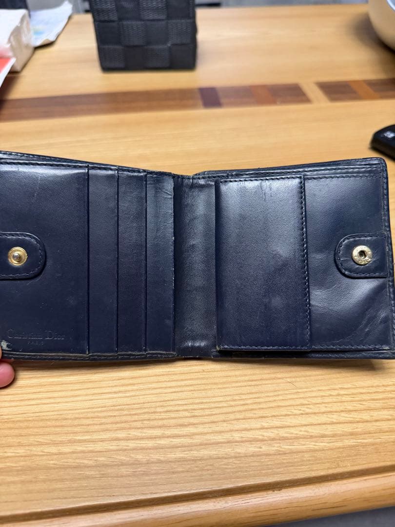 ハルサメです　最終お値下げ　dior 二つ折財布