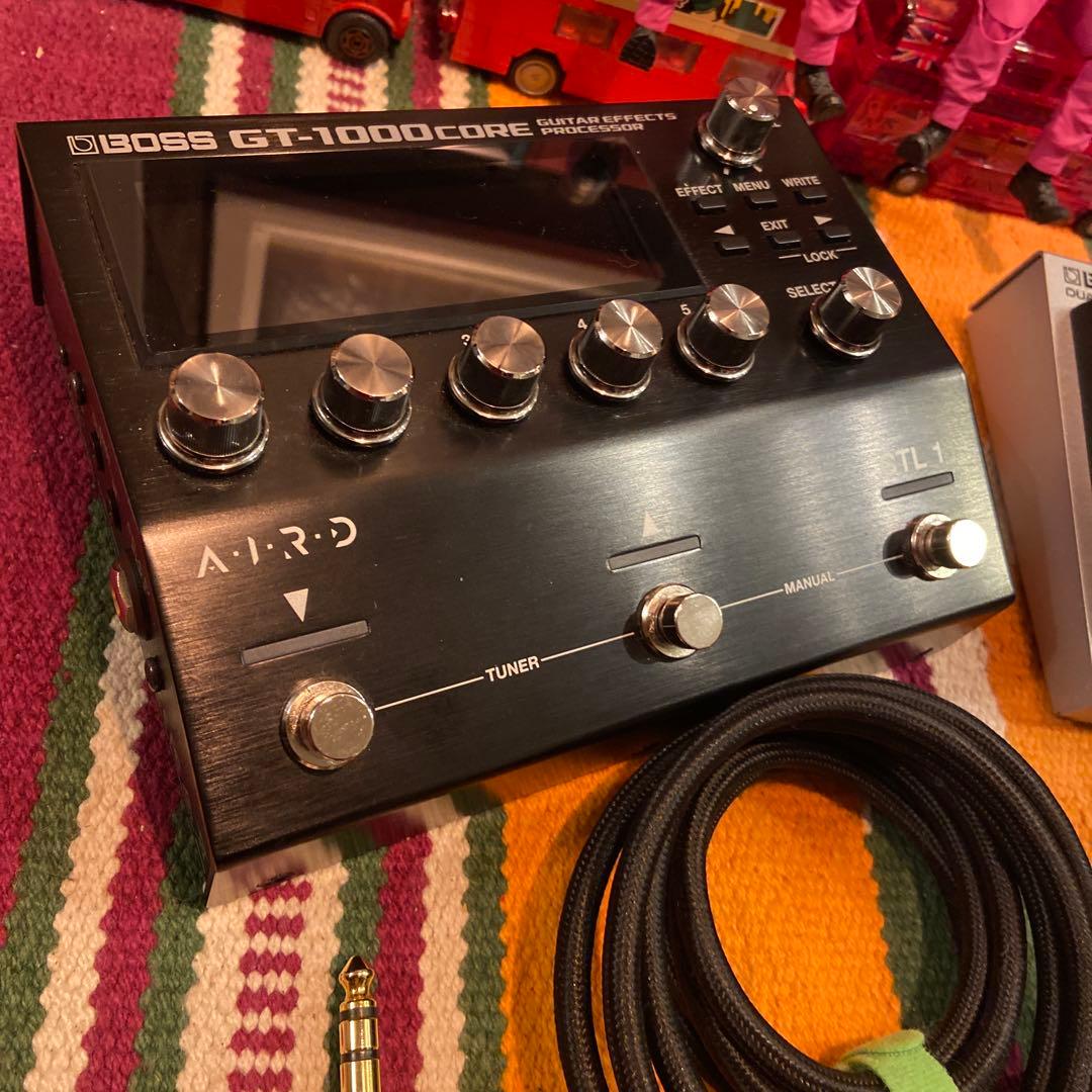 BOSS GT-1000 CORE FS-7 EV-30 TRSケーブル1m×2