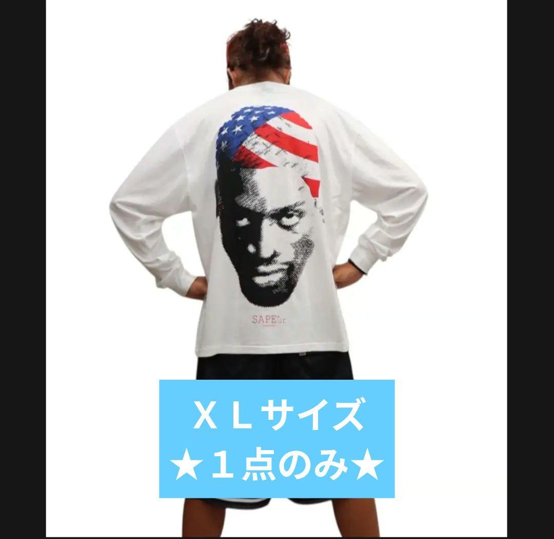 SAPEur サプール　ロンT ホワイト　ロッドマン ＸＬサイズ　新品未開封