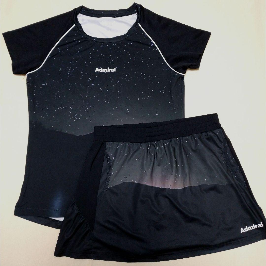 Admiral テニス Tシャツ スカート セット上下L