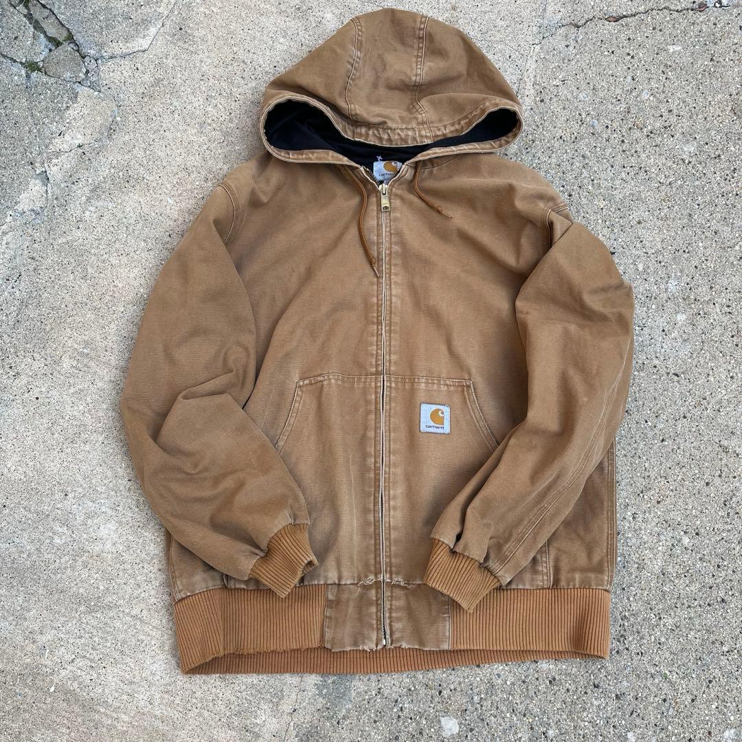 Carhartt アクティブジャケット ブラウン