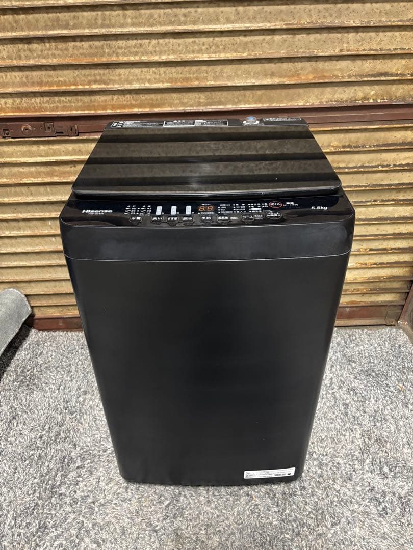 ハイセンス 洗濯機 5.5kg HW-G55EK 2021年製