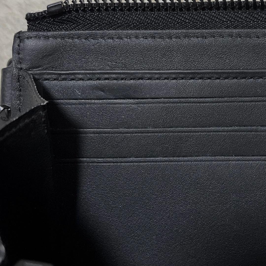 超美品♡ルイヴィトン LOUIS VUITTON アエログラム 長財布 ブラック