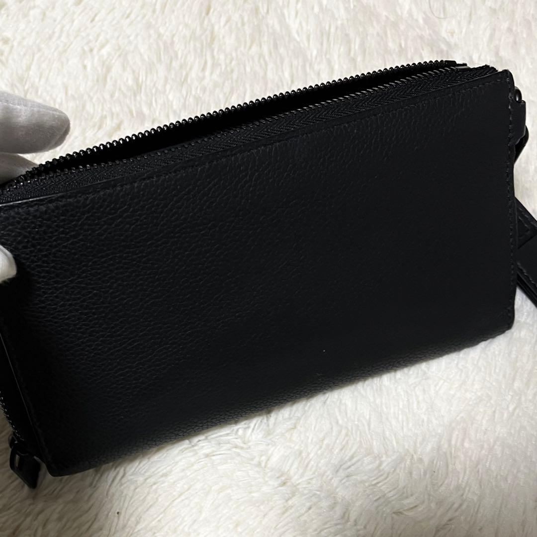 超美品♡ルイヴィトン LOUIS VUITTON アエログラム 長財布 ブラック