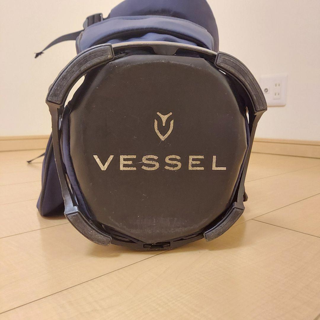 Vessel ベゼル キャディバック 軽量 スタンド ★未使用ネームプレート付