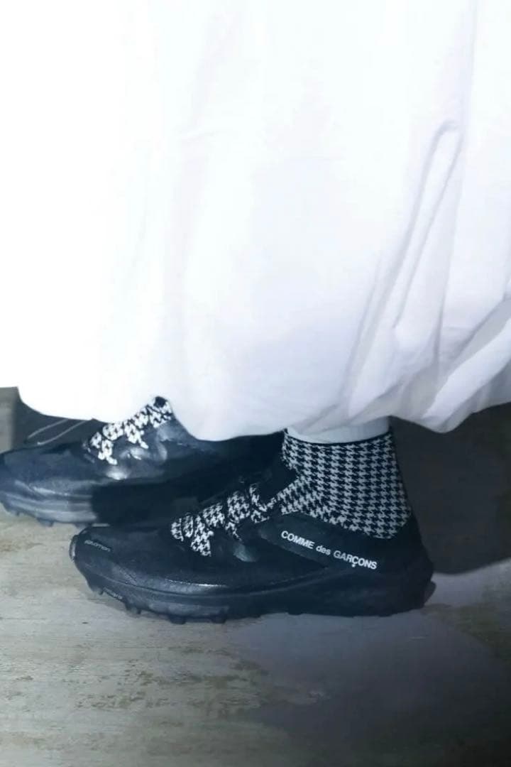 コムデギャルソン X Salomon サロモン ハイカットスニーカー 23cm