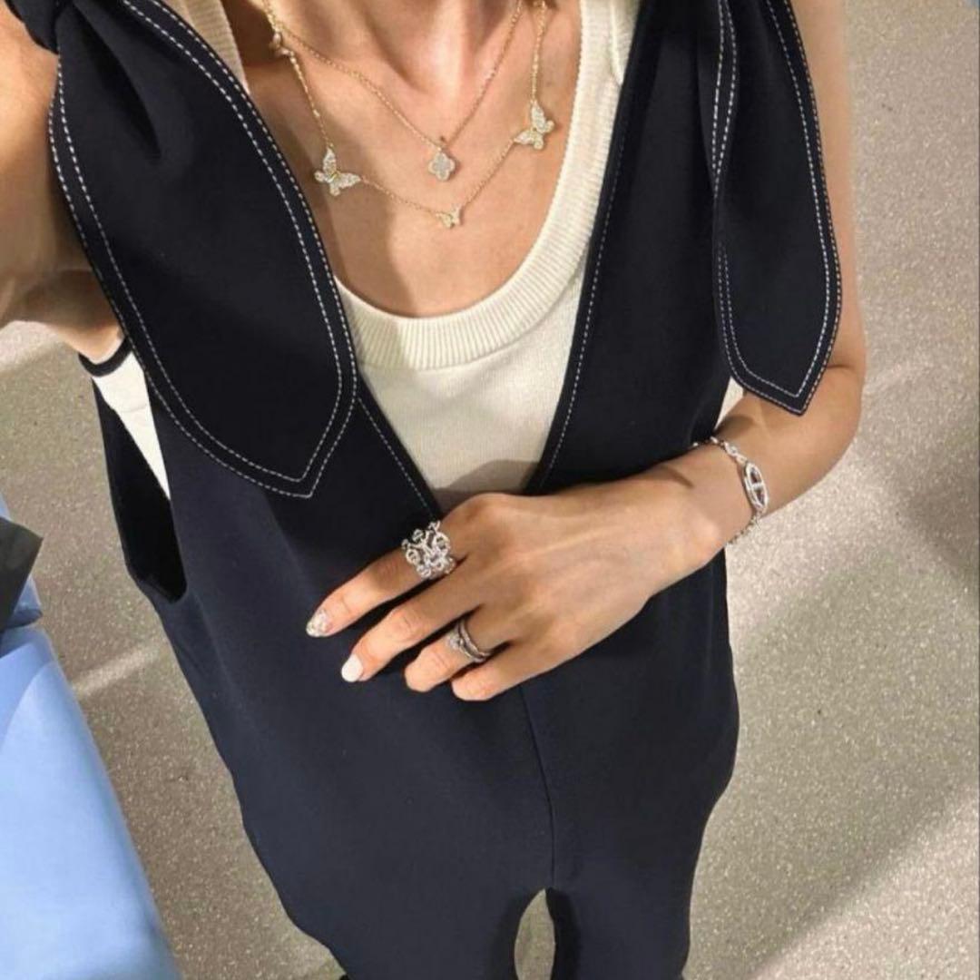 【ELLIE】2wayリボンロンパース