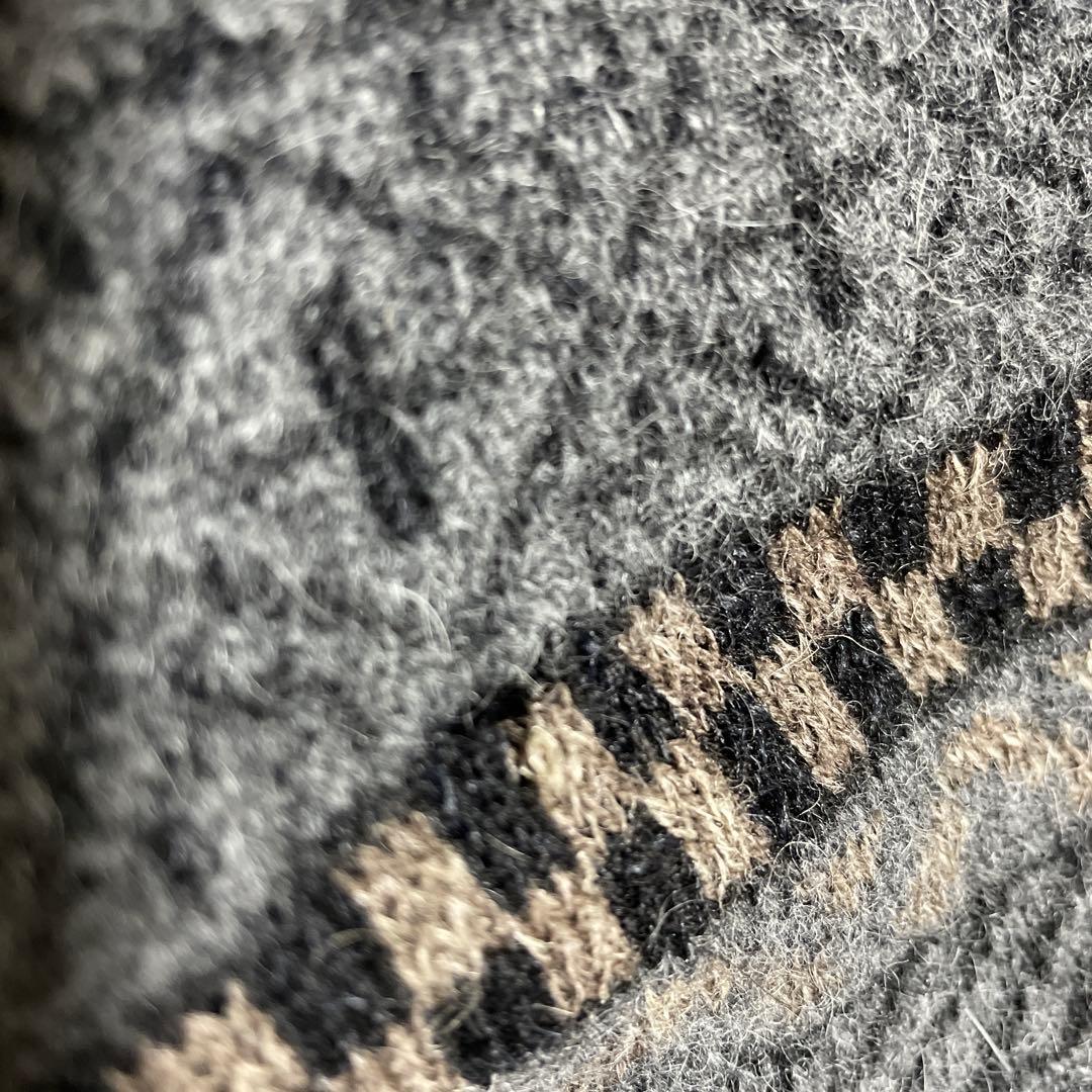 sacai サカイ　ノルディック　カーディガン　セーター　ニット　フェアアイル